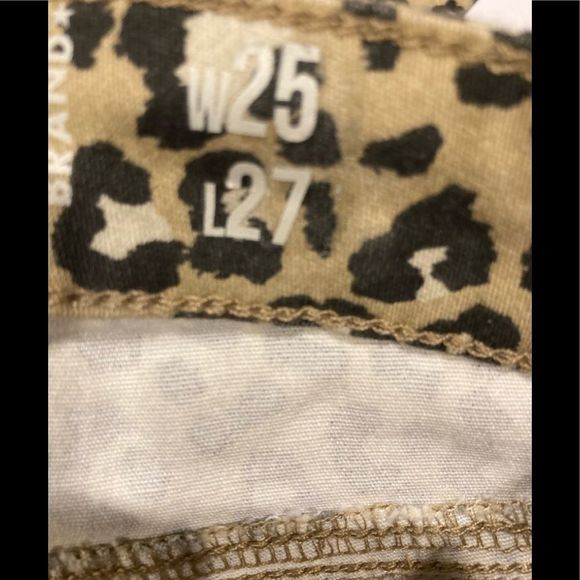 Rewash leopard ankle pants NWT - Picture 5 of 6